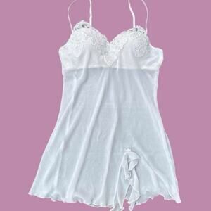 Vintage nwt linea donatella babydoll with panty set  sz m